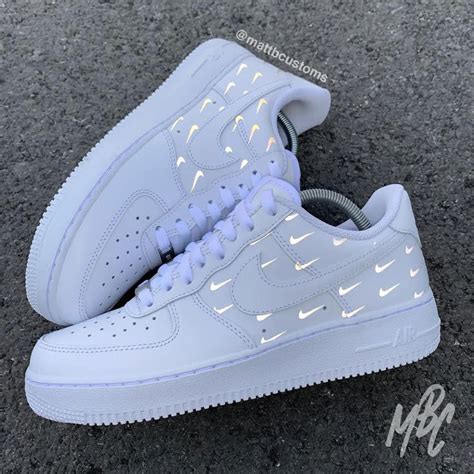 nike air force 1 mini swooshes|air force 1 swoosh pack.